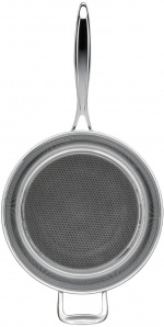 Heirol Pro Steelsafe wok, roestvrij staal + antiaanbaklaag, 28 cm