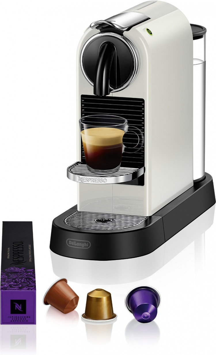 DeLonghi Nespresso Citiz capsule koffiemachine, wit