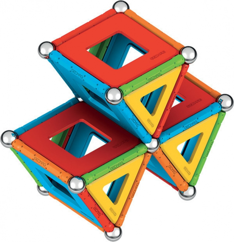 Geomag Super Kleurrijke Magnetische Bouwset, 78 stuks