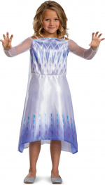 Disguise Sneeuwkoningin Frozen Elsa Basic Plus kostuum, 5-6 jaar, 99-123 cm Disguise Sneeuwkoningin Frozen Elsa Basic Plus kostuum, 5-6 jaar, 99-123 cm