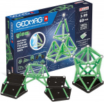 Geomag Glow Gerecycled magnetisch bouwset, 60-delig