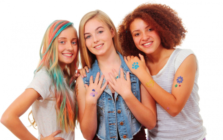 FabLab Glitter Tattoos tattoo set