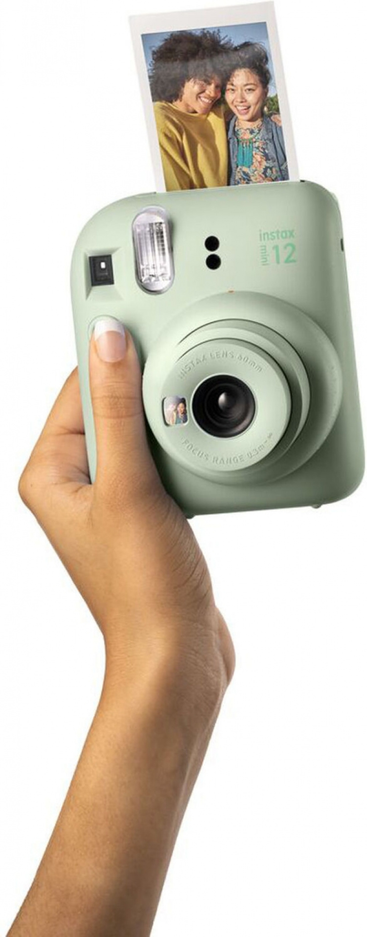 Fujifilm INSTAX Mini 12 flitscamera, mintgroen