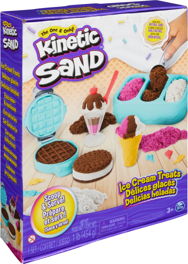 Kinetic Sand ijsjes traktaties speelset