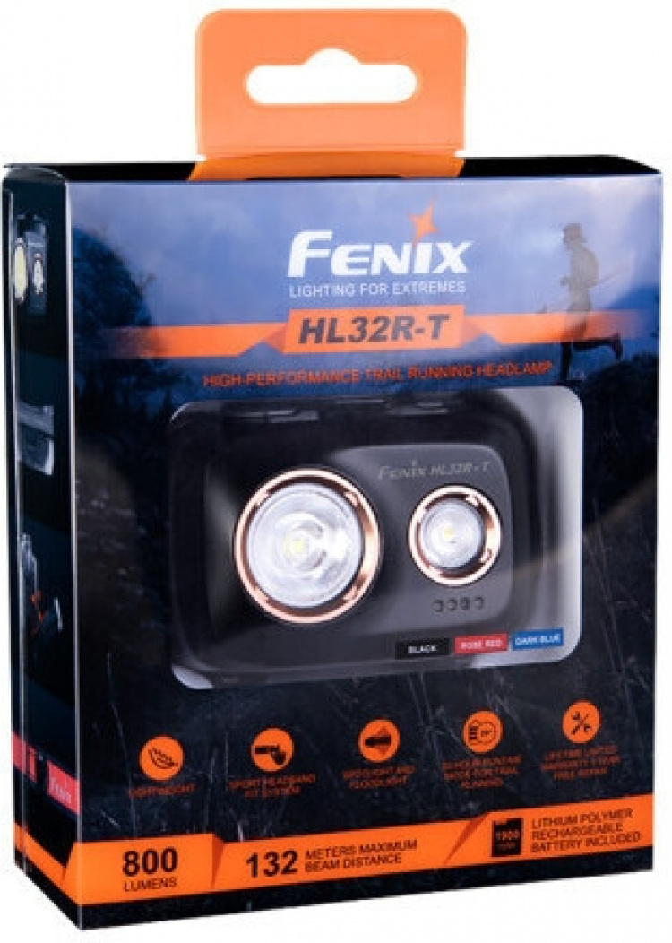 Fenix HL32R-T hoofdlamp, 800 lm, blauw