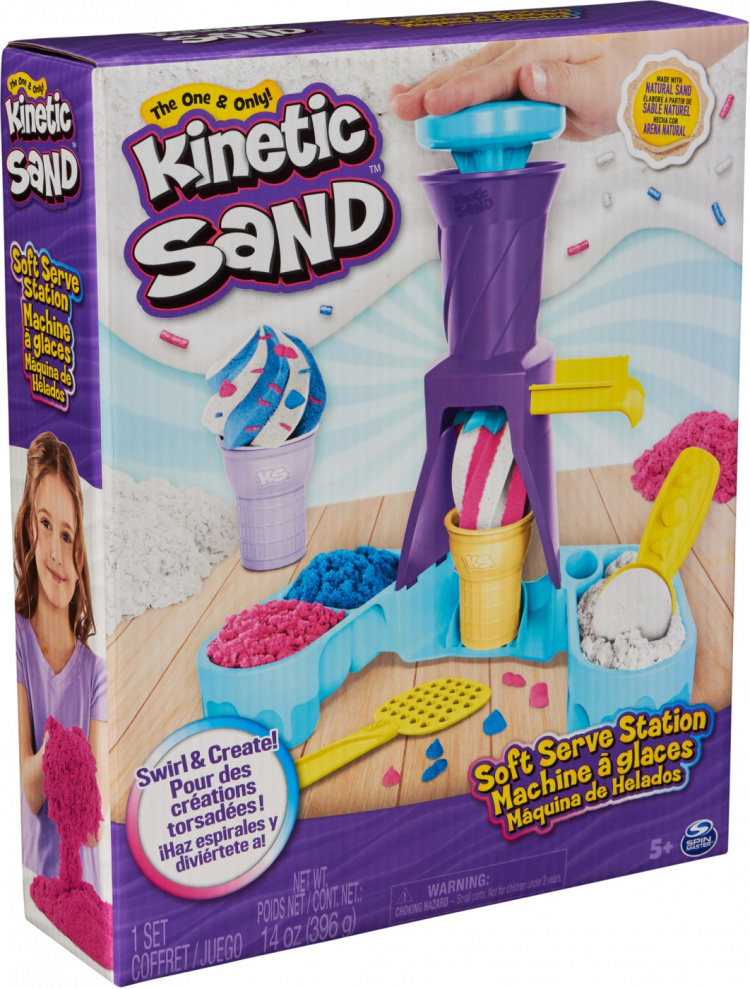 Kinetisch Zand Soft Serve Station - ijsspeelset