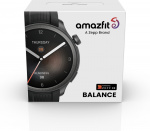 Amazfit Balance smartwatch, 46 mm, Middernacht