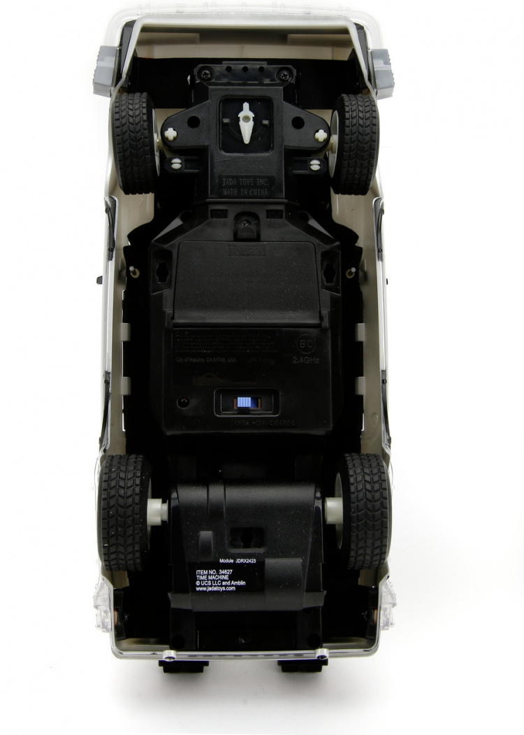 Jada Back to the Future RC Tijdmachine radiografisch bestuurbare auto, 1:16