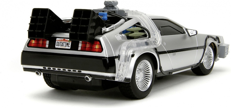 Jada Back to the Future RC Tijdmachine radiografisch bestuurbare auto, 1:16