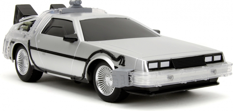 Jada Back to the Future RC Tijdmachine radiografisch bestuurbare auto, 1:16