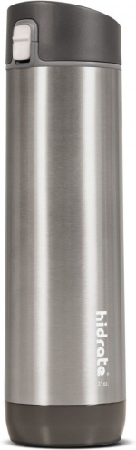 HidrateSpark PRO Chug Water bottle, 0,62 L, zilver