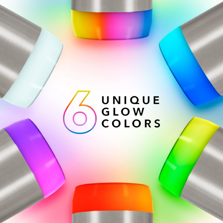 HidrateSpark PRO Chug Water bottle, 0,62 L, zilver