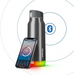 HidrateSpark PRO Chug Water bottle, 0,95 L, zilver