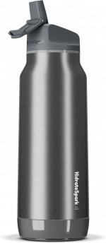 HidrateSpark PRO Water bottle, 0,95 L, zilver