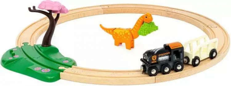 BRIO 36098 - Dinosaurus Cirkelschijf-set