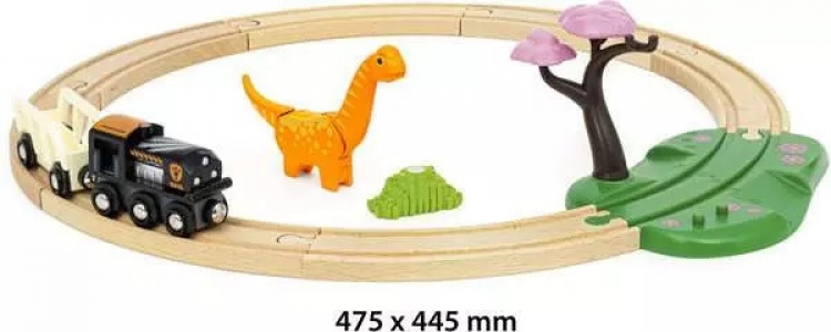 BRIO 36098 - Dinosaurus Cirkelschijf-set
