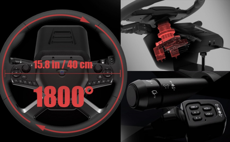 HORI Force Feedback Truckbesturingssysteem, PC