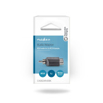 Nedis Subwoofer-Adapter | RCA Male | 2x RCA Female | Vernikkeld | Recht | ABS | Zwart | 1 Stuks | Doos Nedis Subwoofer-Adapter | RCA Male | 2x RCA Female | Vernikkeld | Recht | ABS | Zwart | 1 Stuks | Doos