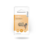 Nedis Seriële Adapter | Adapter | D-SUB 9-Pins Female | RJ45 Female | Vernikkeld | Ivoor | Doos