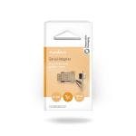 Nedis Seriële Adapter | Adapter | D-SUB 9-Pins Male | RJ45 Female | Vernikkeld | Ivoor | Doos