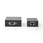 Nedis VGA Extender | VGA / Audio | Afstand tot: 300 m | Cat5e / Cat6 | 1920x1200 | Type C (CEE 7/16) Nedis VGA Extender | VGA / Audio | Afstand tot: 300 m | Cat5e / Cat6 | 1920x1200 | Type C (CEE 7/16)