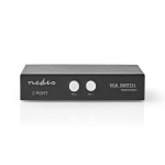 Nedis VGA-Switch | 2 poort(en) | Maximale resolutie: 2560x1600 | 500 mHz