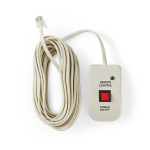 Nedis Afstandsbediening voor Omvormer | 5.00 m | RJ10 | Wit