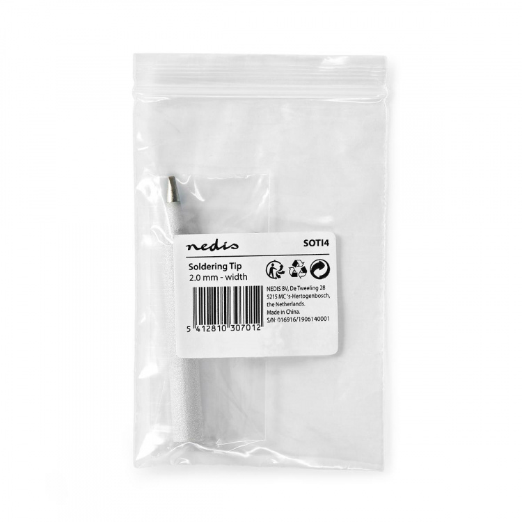 Nedis Soldeerpunt | 2.0 mm | Rond | Geschikt voor: Universeel | Zilver Nedis Soldeerpunt | 2.0 mm | Rond | Geschikt voor: Universeel | Zilver
