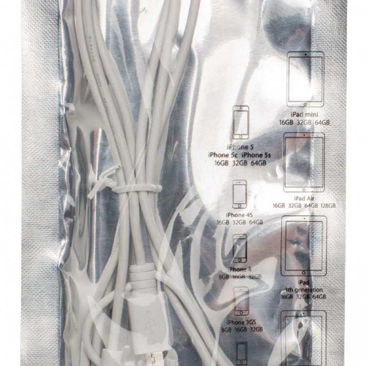 Valueline 3-in-1 Data en Oplaadkabel USB A Male - Micro-B Male 1.00 m Wit