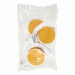 Nedis Plakvoetjes | Polybag | Wit | 4 Stuks