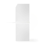 Nedis Universele Stapelkit voor Wasmachine en Wasdroger | Uittrekbare plank | Wit