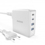 Dudao A100EU Adapter 100Watt GaN 2xUSB-C + 2xUSB-A