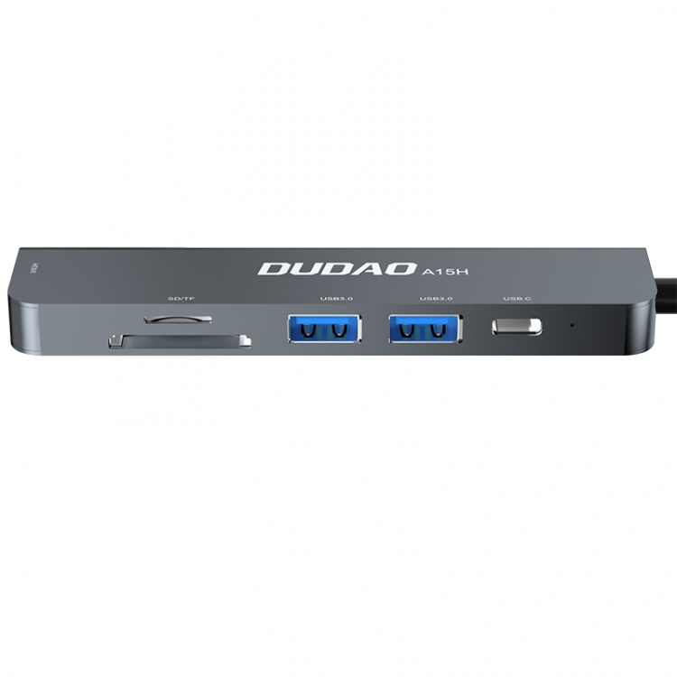 Dudao A15H 6-in-1 Type-C Adapter Dockingstation Dudao A15H 6-in-1 Type-C Adapter Dockingstation