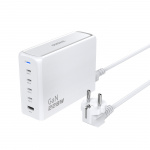 Dudao A228EU 228Watt Adapter GaN 4xUSB-C + 1xUSB-A White