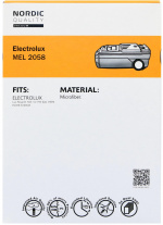 Nordic Quality MEL 2058 Dust bags, 5 pcs