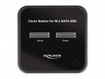 DeLOCK M.2 Docking Station for 2 x M.2 SATA SSD with Clone function DeLOCK M.2 Docking Station for 2 x M.2 SATA SSD with Clone function