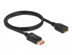 DeLOCK DisplayPort extension cable 8K 60 Hz 1 m