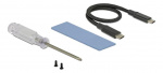 DeLOCK External Enc. M.2 NVMe PCIe SSD SuperSpeed USB 10Gbps USB