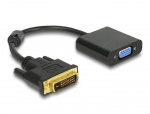 DeLOCK Adapter DVI-D 24+1 male > VGA female black DeLOCK Adapter DVI-D 24+1 male > VGA female black