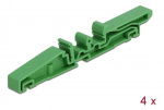 DeLOCK DIN rail clip for PCB 122 mm 4 pieces