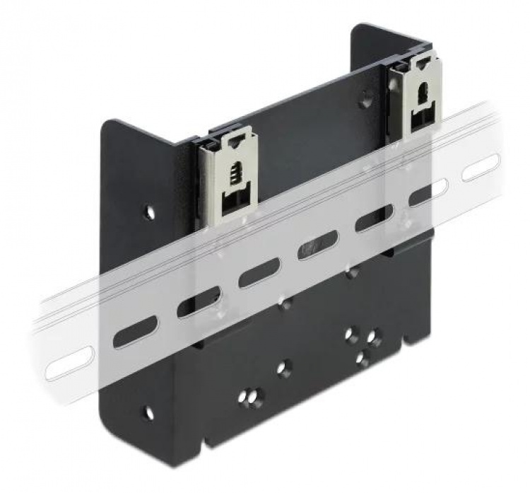 DeLOCK DIN rail Mounting Kit for Micro Controller or 3.5″ Devices
