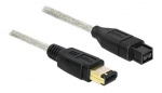 DeLOCK Cable FireWire 9 pin male > 6 pin male 1 m