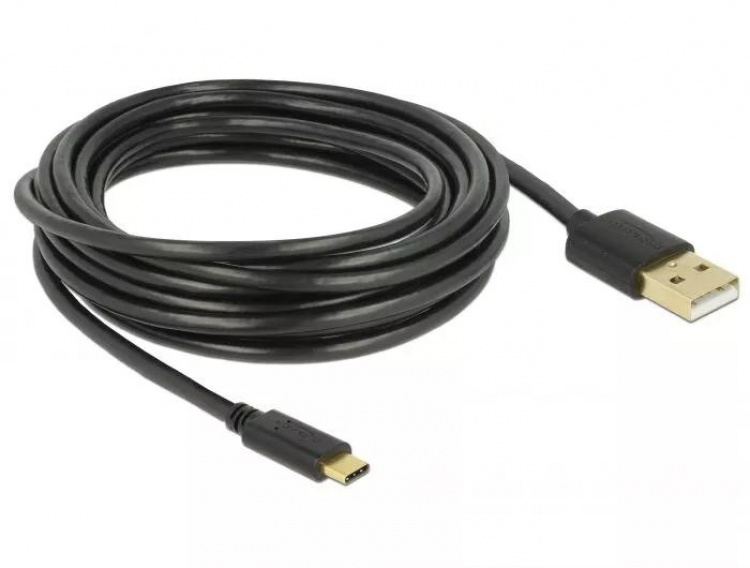 DeLOCK USB 2.0 cable Type-A to Type-C 4 m