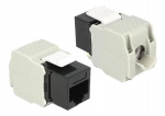 DeLOCK Keystone Module RJ45 jack > LSA Cat.6 UTP black DeLOCK Keystone Module RJ45 jack > LSA Cat.6 UTP black