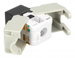 DeLOCK Keystone Module RJ45 jack > LSA Cat.6 UTP black DeLOCK Keystone Module RJ45 jack > LSA Cat.6 UTP black
