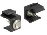 DeLOCK Keystone Push-button black