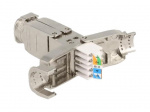 DeLOCK Coupler for network cable Cat.6 STP toolfree