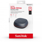 SanDisk Desk Drive 8TB USB Typ-C External SSD upp till 1000MB/s