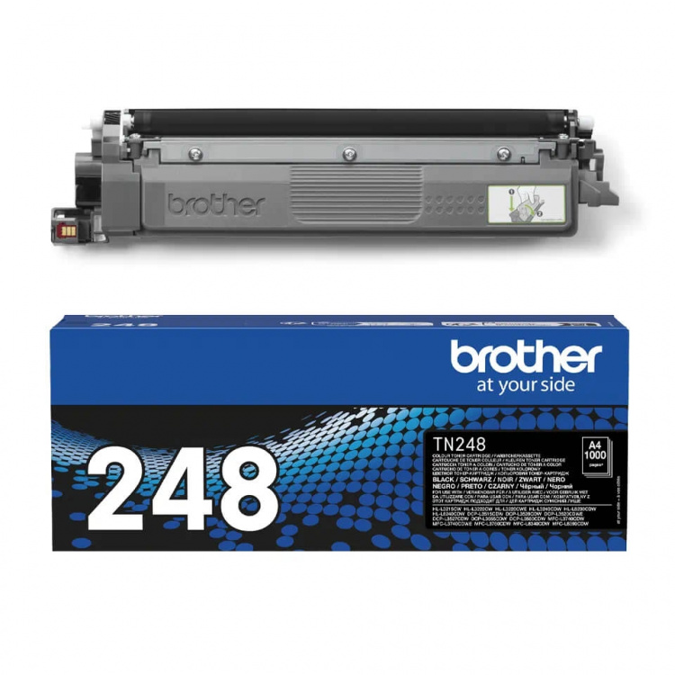 Brother Toner TN248BK TN-248 Svart Brother Toner TN248BK TN-248 Svart