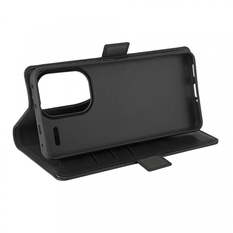 GEAR Mobilfodral 3 Kortfack Svart - Xiaomi Redmi Note 13 Pro+ 5G
